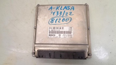 COMPUTADOR DEL MOTOR MERCEDES A160 W168 1.7D 44KW 00R 0285456632 0281010239  