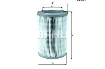 Knecht фільтр повітря alfa romeo giulietta 1.8 tb фото №1