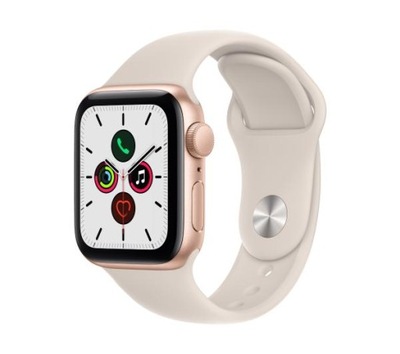 OUTLET Smartwatch Apple Watch SE GPS 44mm złoty