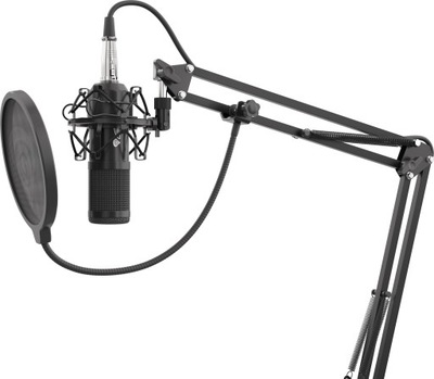 Mikrofon, mikrofon Genesis Radium 300 Studio XLR ARM Popfilter