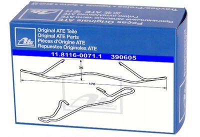 CALIPER HOUSING SPRING DO AUDI Q3 1.4 TSI 2.0 TDI