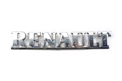 INSIGNIA INSCRIPCIÓN DE TAPA DE MALETERO PARTE TRASERA RENAULT LAGUNA I SAFRANE I - ORIGINAL!  