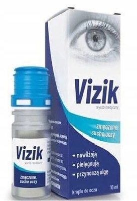 Vizik nawilżające krople do oczu 10 ml