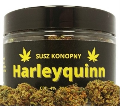 100G Susz Konopny CBD THC topy Harleyquinn Mocny