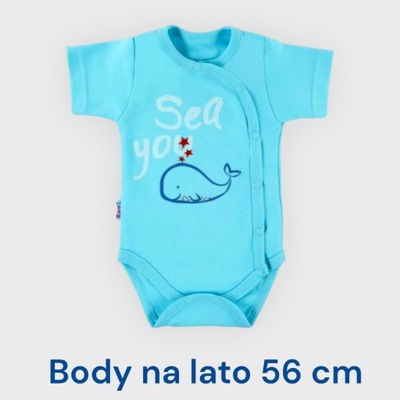 Body niemowlęce na lato 56 cm