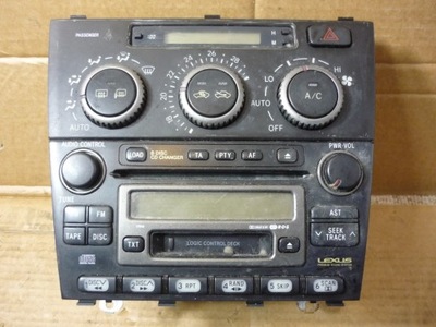 LEXUS IS200 I PANEL DE ACONDICIONADOR RADIO  