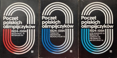 Poczet polskich olimpijczyków x 6 tomów