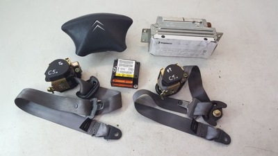 Подушки безопасности air bag ремни датчик citroen c5 2,2 hdi фото №1