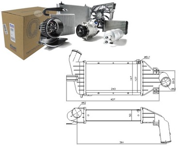 NISSENS ІНТЕРКУЛЕР OPEL ASTRA G 1.7D/2.2 02.98-04