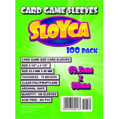 Sloyca Tričká Standard CCG 63,5x88mm 100 ks