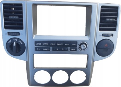 Панель рамка кондиционер навигации nissan x-trail t30 фото №1