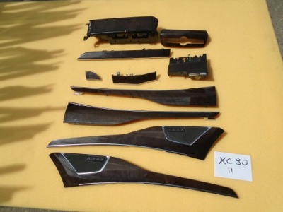 Volvo xc90 ii dekor накладки декоративные eu led drewno фото №1