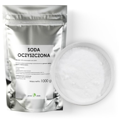 SODA OCZYSZCZONA spożywcza wodorowęglan sodu 1kg