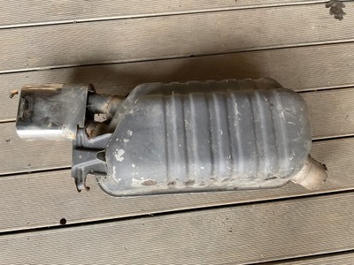 Mercedes sl500 r129 гаситель конечный оригинальный фото №1