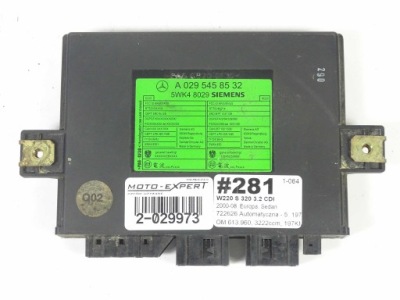 Mercedes s klasa w220 модуль блок керування keyless фото №1