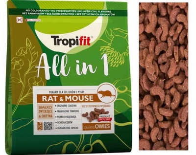 TROPIFIT ALL IN 1 RAT & MOUSE Karma dla szczurów i myszy 1,75kg