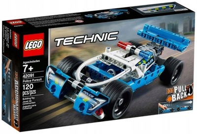 LEGO KLOCKI TECHNIC 42091 POLICYJNY POŚCIG