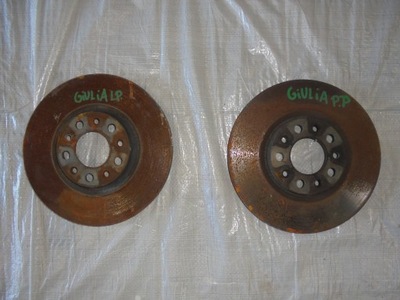 Диск гальмівна alfa romeo giulia 2.2 дизель фото №1