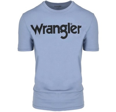 WRANGLER LOGO TEE W7X1D3X4Q REGULAR T-SHIRT - S