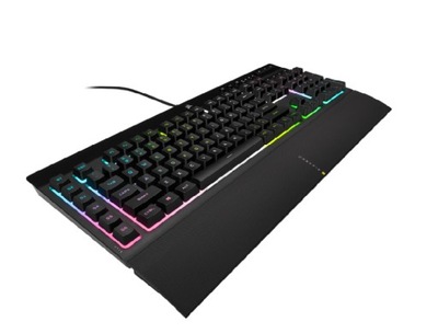 Klawiatura membranowa Corsair K55 TGB PRO XT QWERTZ niemiecki układ