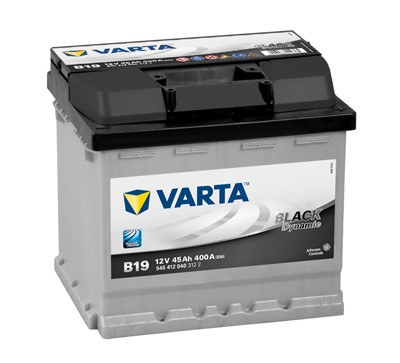 VARTA АКУМУЛЯТОР 12V 45AH/400A L- 207X175X190 BLACK DYNAMIC