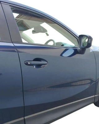 Mazda cx-5 i дверь правое передние правый перед 42m deep crystal blue фото №1