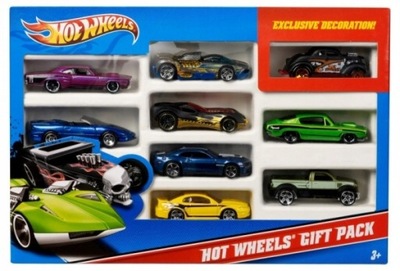 Hot Wheels 9 Zestaw samochodzików MIX