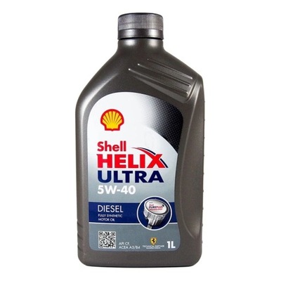 SHELL HELIX ULTA ДИЗЕЛЬ 5W/40 МАСЛО 5W-40 1L