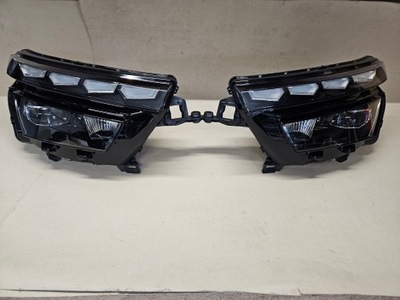 Лампа левая правая передняя перед skoda kamiq full led фото №1