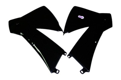 TAPONES DEL RADIADOR POLISPORT NEGRAS KTM EXC 250  