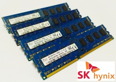 SK Hynix 4GB DDR3, 1600Mhz, 2Rx8, HMT351U6EFR8C-PB