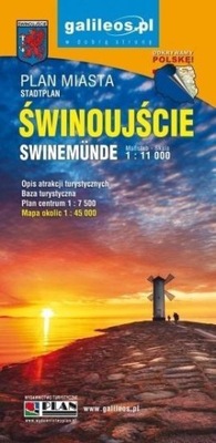 PLAN MIASTA - MIĘDZYZDROJE/ŚWINOUJŚCIE