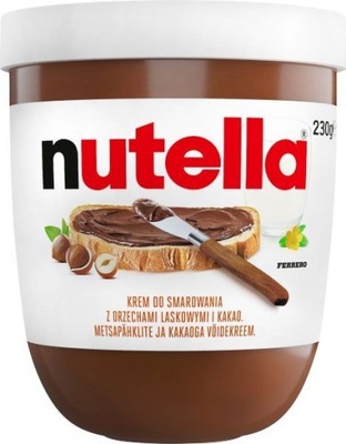 NUTELLA KREM DO SMAROWANIA Z ORZECHAMI LASKOWYMI