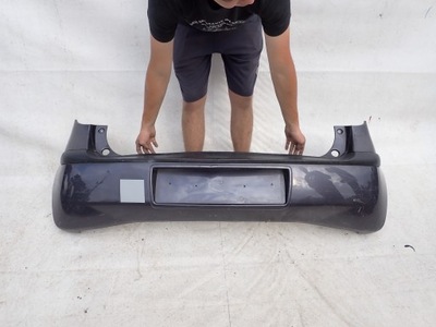 Mitsubishi colt 04-08 5d бампер задняя задний фото №1