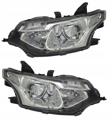 Mitsubishi outlander iii фара комплект l+p фото №1