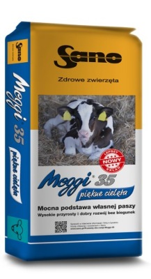 SANO MEGGI 35 KONCENTRAT DLA CIELĄT 25KG