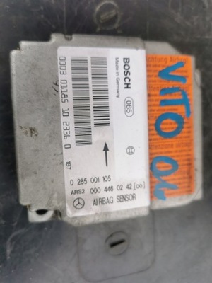 Модуль датчик подушек mercedes w638 vito 2001 фото №1