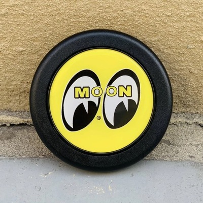 MOONEYES MOON EYES RACING DIVISON STICKER Z PRZYCISKIEM HORN NA~7358  