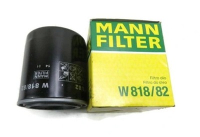 MANN-FILTER W 818/82 ФІЛЬТР МАСЛА