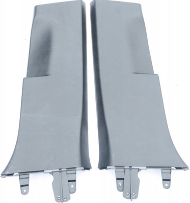 Стойки b чёрные низ seat leon 2 ii 1p фото №1