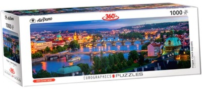 Puzzle 1000 elementów. Praga, panorama