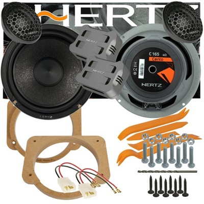 HERTZ ESK CK 165 SPEAKERS NISSAN PRIMERA P10 FRONT  