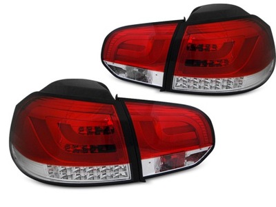 ФОНАРІ DIODOWE VW GOLF VI 6 08-12 RED WHITE LED (СВІТЛОДІОД) BAR