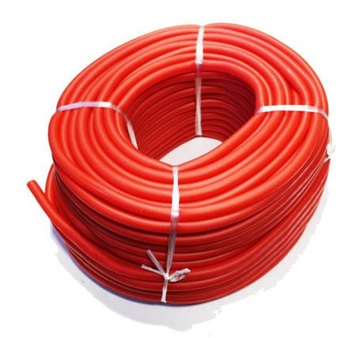 Wąż przewód elastyczny paliwa 6mm czerwony