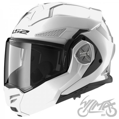 HELMET LS2 FF901 ADVANT X SOLID WHITE-06 3XL  