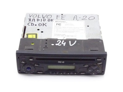 DAF MAN IVECO VOLVO RADIO CD MANUFACTURADO BLAUPUNKT 24V TRD 45 7607005076  