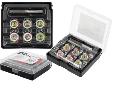 ZESTAW NAPRAWCZY DO KORKÓW MISKI OLEJOWEJ M11X1.5MM 7 ELEMENTÓW YATO