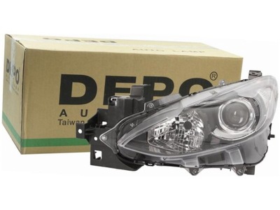 Лампа фара лівий mazda 3 iii 13-19 фото №1