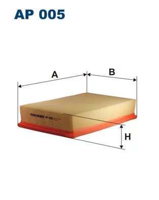 AP005 ФІЛЬТР ПОВІТРЯ