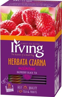Herbata MALINOWA IRVING 20 kopert
